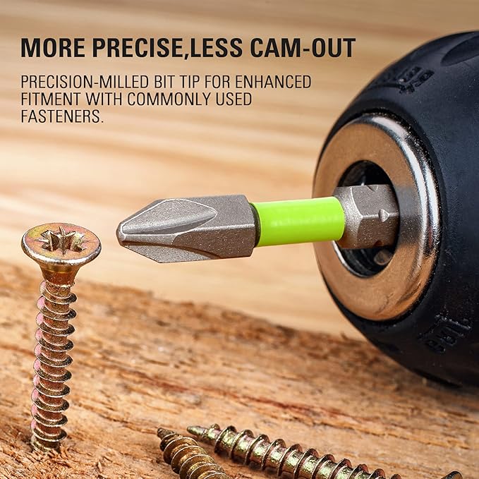 Greenworks 40 Piece Impact Rated Driving Set, Screwdriver Bit Set