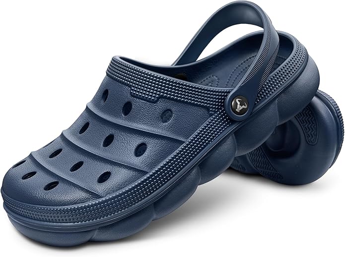 BULLIANT Men Clogs,Comfortable Mules Sandals for Men Women Cushioned Footbed Arch Support-EVA Ligthweight