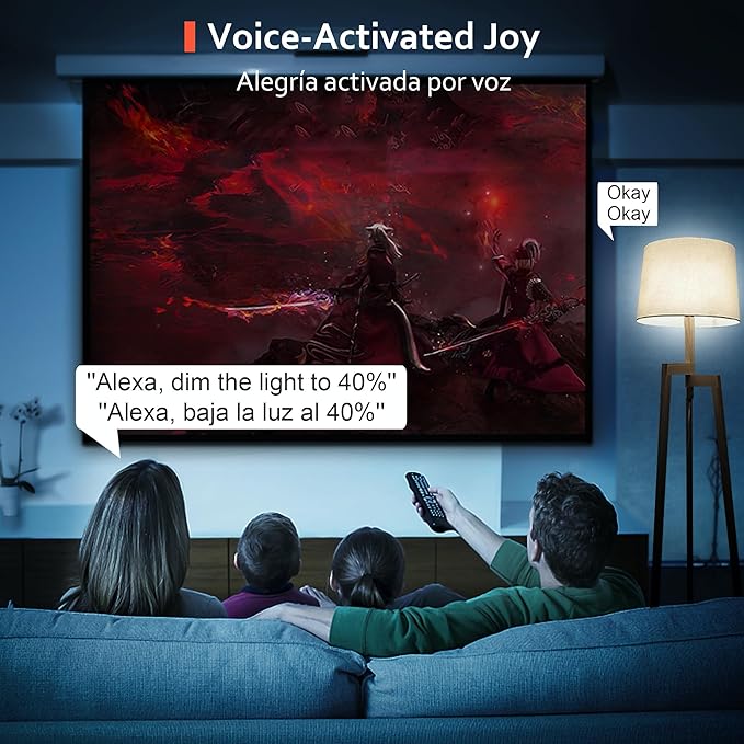 OHLUX Smart WiFi Light Bulbs, 900LM 10W (80W Equivalent) Compatible with Alexa Google Home Siri, WiFi Color Changing LED Light Bulbs, 16 Million DIY RGB, A19 E26 8Pack