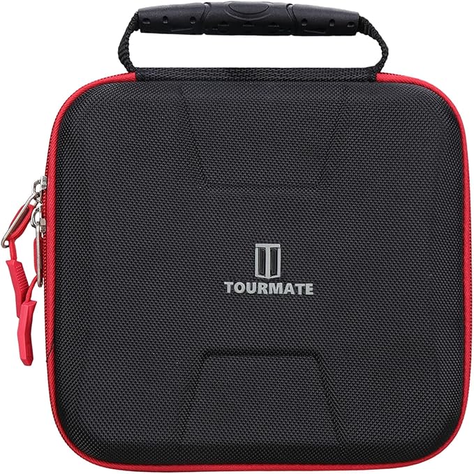 Storage Case for DEKOPRO 8V/COMOWARE/PULITUO/PULITUO Cordless Drill - Drill Bit Set Hard Case, Carrying Case (Box for Sale) (Black & Red)