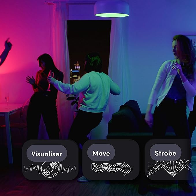 LIFX Color, A19 1100 lumens, Wi-Fi Smart LED Light Bulb, Billions of Colors and Whites, No bridge required, Works with Alexa, Hey Google, HomeKit and Siri, Multicolor