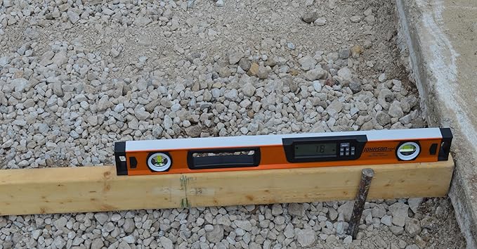 Johnson Level & Tool 1760-2400 Digital Box Level, 24", Orange, 1 Level