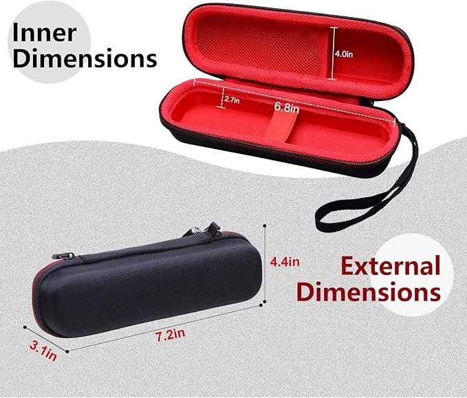 LTGEM Hard Case for SKIL SD561201 Rechargeable 4V Cordless Screwdriver- Travel Protective Carrying Bag (Case Only)