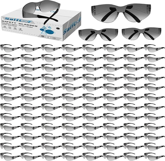 Safety Glasses Ansi Z87.1 Clear Safety Glasses Bulk Impact Resistant Lens Protective Eyewear for Men Women