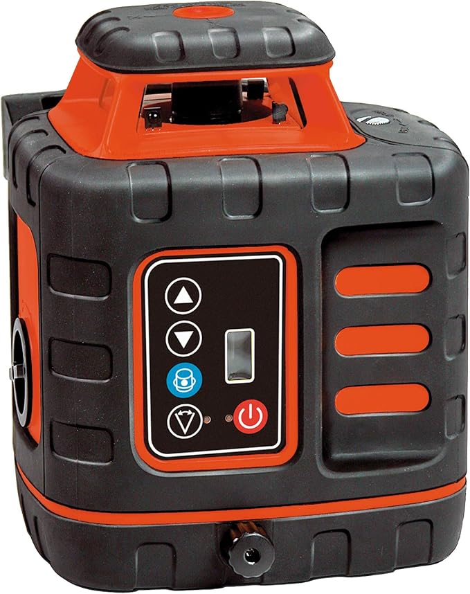 Johnson Level & Tool 99-027K Self-Leveling Rotary Laser System, 8.75", Red, 1 Kit