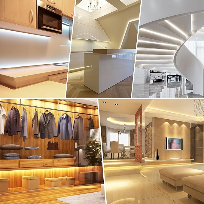 BTF-LIGHTING C02RF Tuya Controller Support PWM 5050SMD FCOB COB CCT(+ CW WW) 3pin Dual While LED Strip Support with WR02RF RC02RFB Remote DC5V/DC12V/DC24V Max 12A Indoor Use Only(NO Remote NO Power)