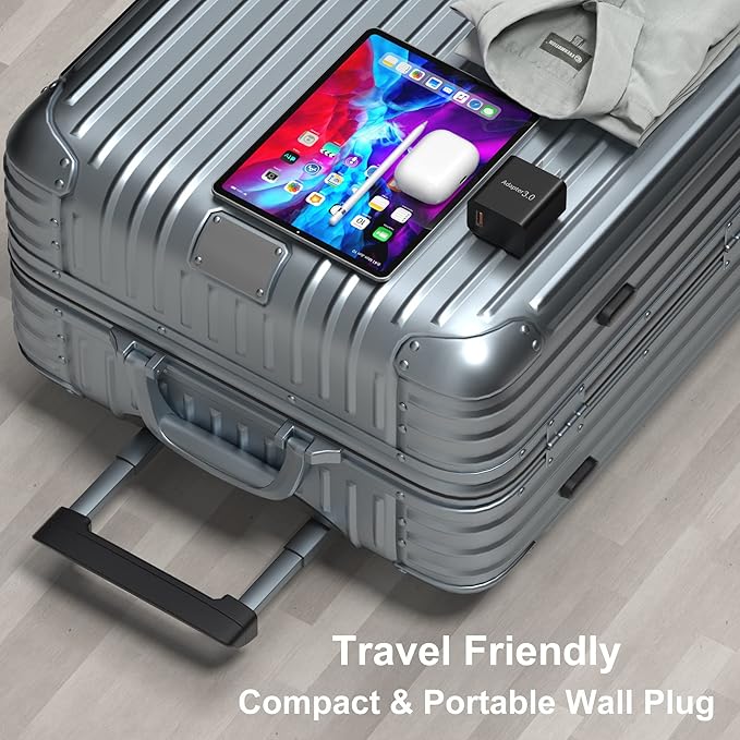 USB Charger Block, OKRAY 2-Pack 18W 3.0 Quick Charge Power Adapter Type A Box USB Wall Plug Fast Charging Block for Wireless Charger, Samsung Galaxy S25 S24 A16 A15, iPad, iPhone 16 15 14 13 12 11 Pro