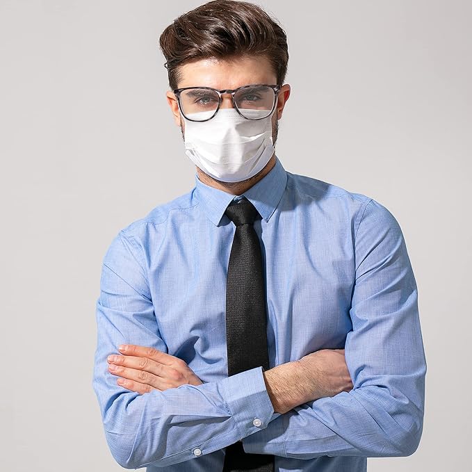 Stylish Safety Glasses, Clear Anti-Fog Anti-Scratch Protective Glasses For Men And Women