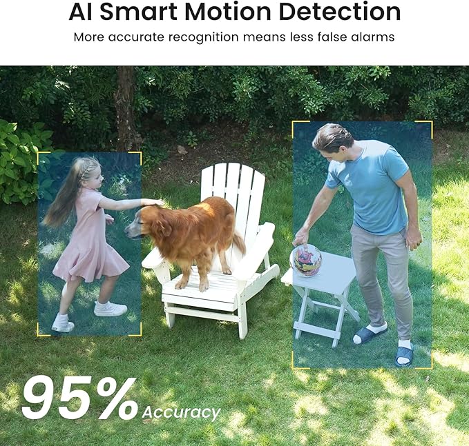 AOSU SolarCam Pro System Add-on Camera – Expand Your System - Requires Homebase to Use (NOT for Standalone Use)