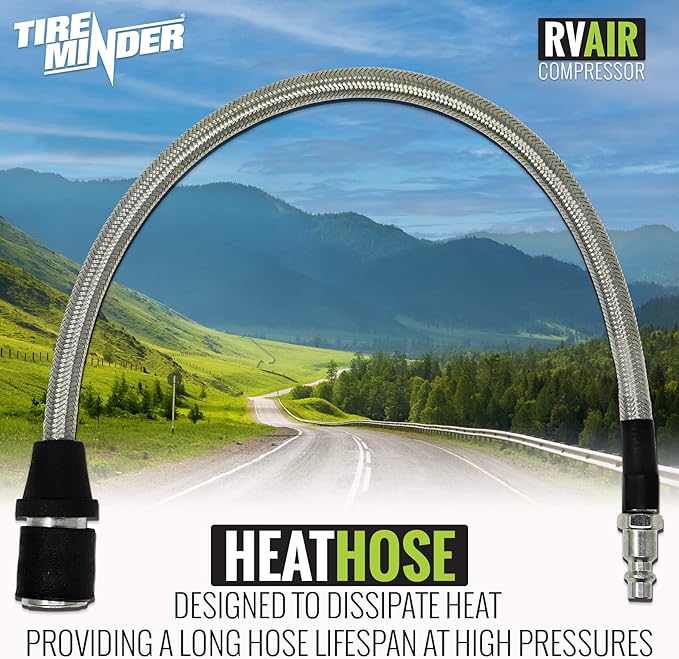 TireMinder RV AIR Compressor, Silver