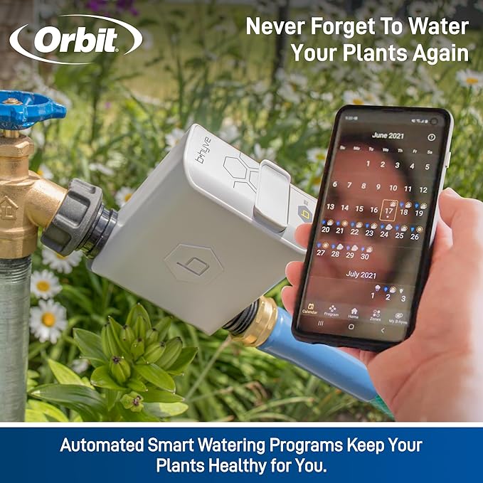 Orbit 21004 B-hyve Smart Hose Watering Timer with Wi-Fi Hub