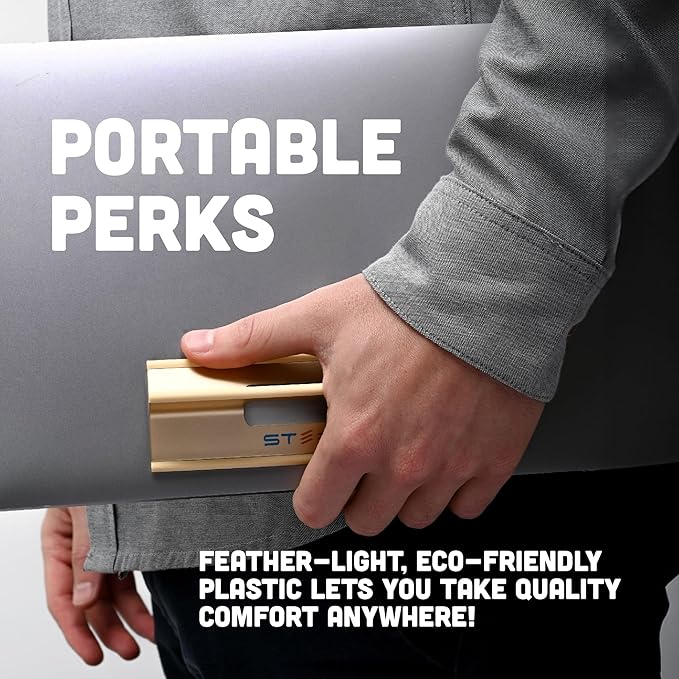 Steepy Adjustable Laptop Stand 3 Heights Laptop Riser for Desk