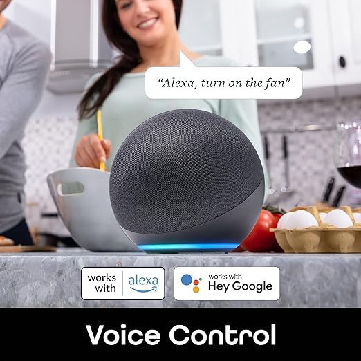 Geeni Switch + Charge Multi Port Smart Wi-Fi Plug with 2 USB Ports, Energy Saving Outlet with App Control, Compatible with Alexa and Google Home