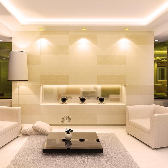 Feit Electric BR30/927CA/AG 65W Equivalent WiFi Dimmable, No Hub Required, Alexa Google Assistant BR30 Smart LED Light Bulb, 5" H x 3.72" D, 2700K Soft White