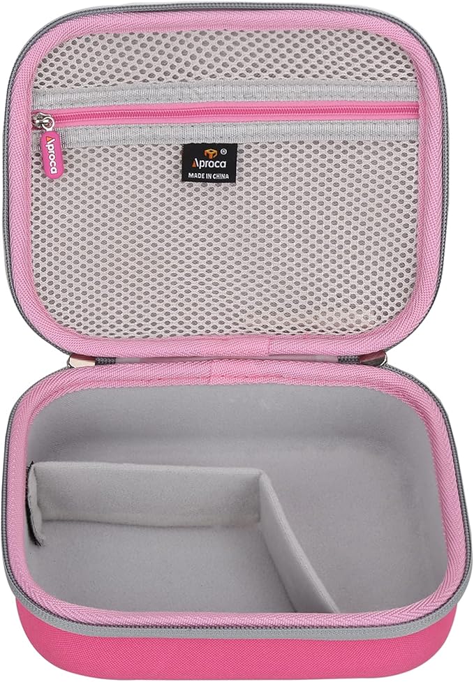 Aproca Tool Case Compatible with Hi-Spec 27pc Power Screwdriver Set, Portable Storage Bag for Cordless and Accessories - Pink (Case Only)