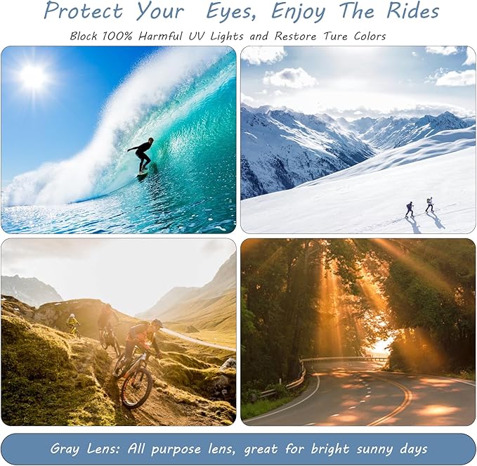 Anti-Fog Safety Motorcycle Riding Sunglasses Foam padded Goggle, Dustproof, Windproof, Hunting, Hiking, Golfing