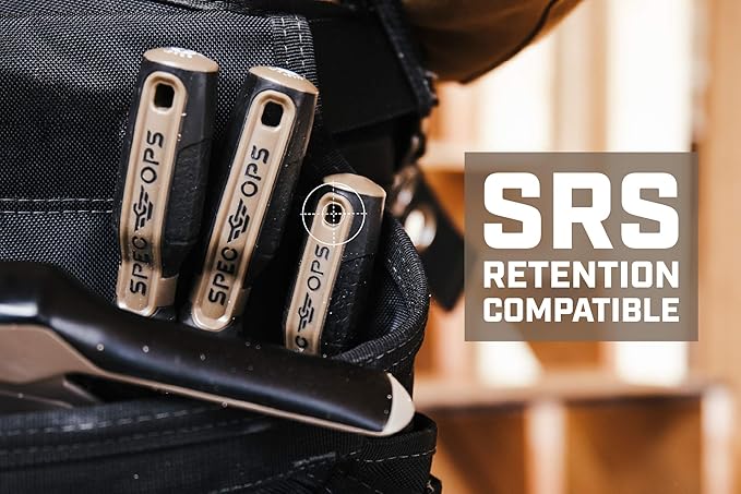 Spec Ops Tools Multi-Bit Screwdriver, 6-in-1, Magnetized Double-Sided Bits, Cr-Mo Steel Shaft, 3% Donated to Veterans