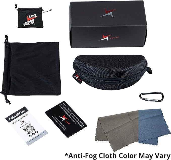 X Power ANSI Z87+ Extra Large Weekenders Safety Sunglasses Impact Resistant Polycarbonate Lens & Frame (Made In Taiwan)