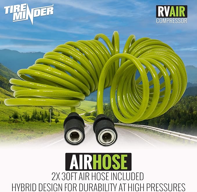TireMinder RV AIR Compressor, Silver