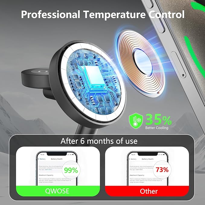 2025 3 in 1 Charging Station for Apple iPhone AirPods Watch with Mag-Safe Charger Wireless Charger Stand for iPhone 17 16 15 14 13 12 Series AirPods iWatch Series - Gifts for Wife & Husband