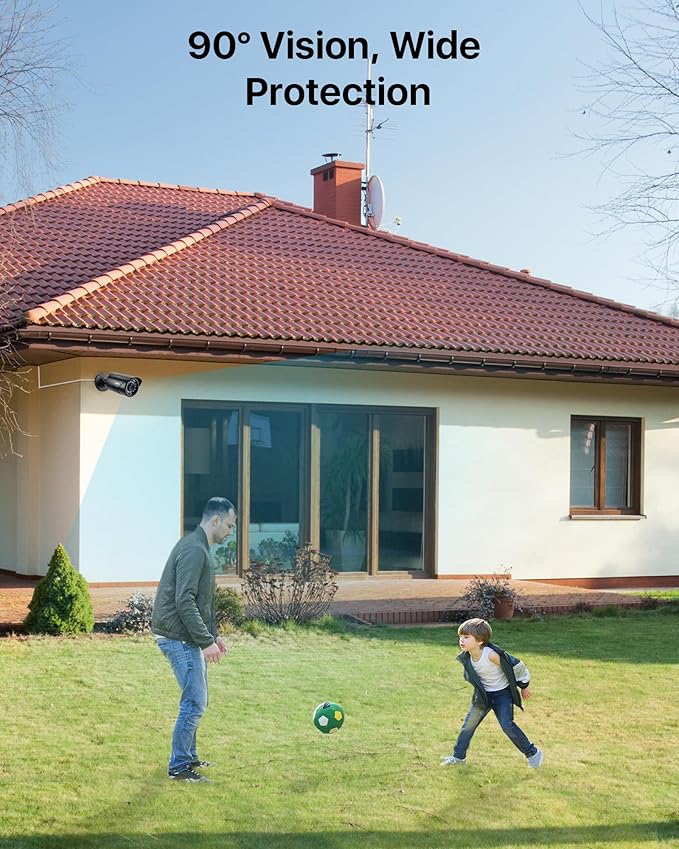 ZOSI 2MP HD 1080p 1920TVL Security Camera Outdoor Indoor (Hybrid 4-in-1 HD-CVI/TVI/AHD/960H Analog CVBS), 36PCS LEDs,120ft IR Night Vision,105° View Angle Surveillance CCTV Bullet Camera（Black Color)