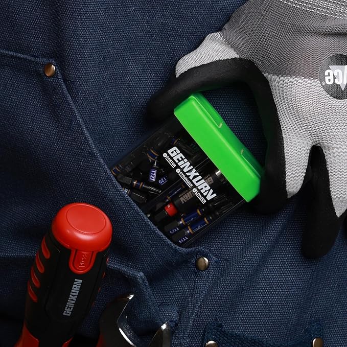 Impact Security Torx Screwdriver Bits Set,43 Pcs(TT7-TT40) Magnetic 1"& 2" Long S2 Steel Hollow Torx Driver Bits with Magnetic Bit Holder Storage Colorful Box