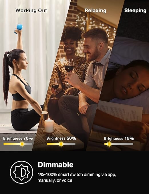 Kasa Smart 3 Way Dimmer Switch KIT, Dimmable Light Switch Compatible with Alexa, Google Assistant and SmartThings, Neutral Wire Needed, 2.4GHz, ETL Certified, No Hub Required, White (KS230 KIT v2)