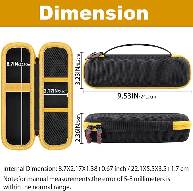 khanka for DEWALT Cordless Screwdriver (DWHT66719) Hard Storage Case,Case Only