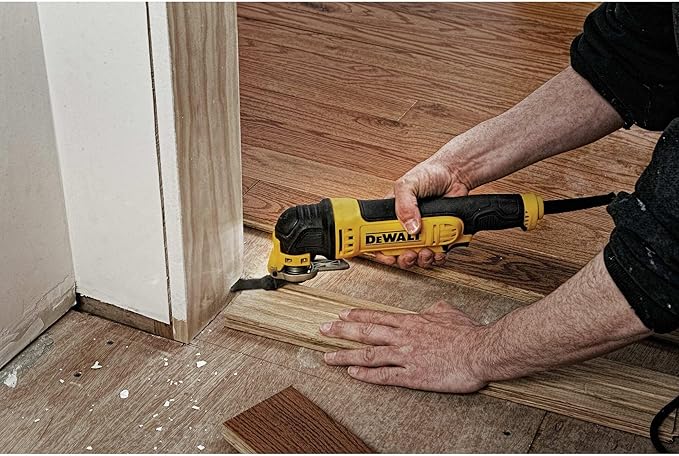 DEWALT DWE315SK Oscillating Multi-Tool Kit, Yellow