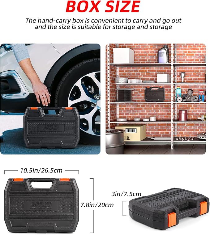 Tool Sets Household Tool Kit 15-Piece,General Home/Auto Repair Tool Set with Hammer, Pliers, Screwdriver Set and Toolbox Storage Case - Perfect for Homeowner, Diyer, Handyman (15-Piece)…