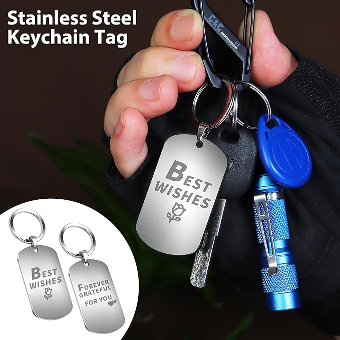 Multitools Gift Set “THANK YOU”, 14-in-1 Multi-tool Pliers & Pocket Knife Set with Keychain Tag, 3-Piece EDC Kit for Camping, Hiking - Premium Gift Box for Birthday, Christmas, Thanksgiving Day