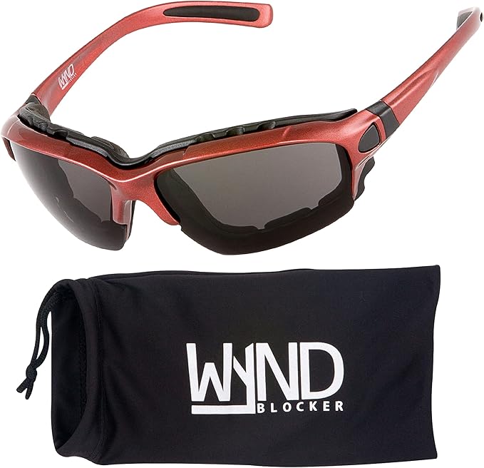 WYND Blocker Motorcycle Riding Glasses Extreme Sports Wrap Sunglasses