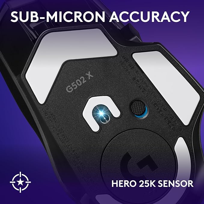 Logitech G502 X LIGHTSPEED Wireless Gaming Mouse & G515 LIGHTSPEED TKL Wireless Gaming Keyboard, Fully Programmable RGB Low-Profile Keyboard & Mouse Combo PC/Mac - Black