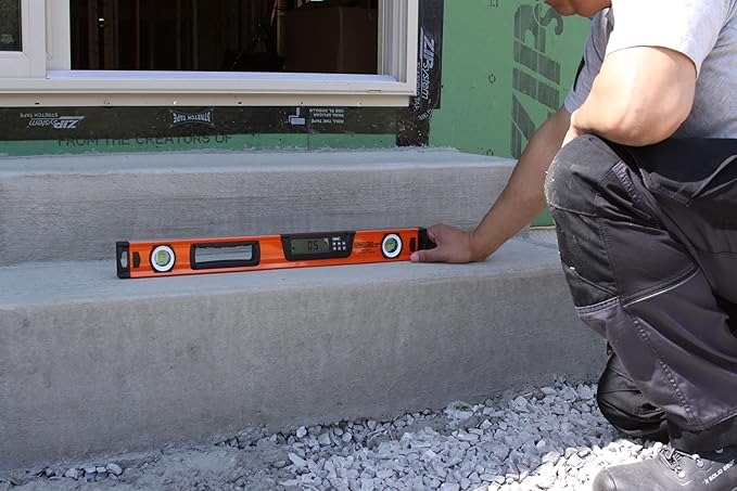 Johnson Level & Tool 1760-2400 Digital Box Level, 24", Orange, 1 Level