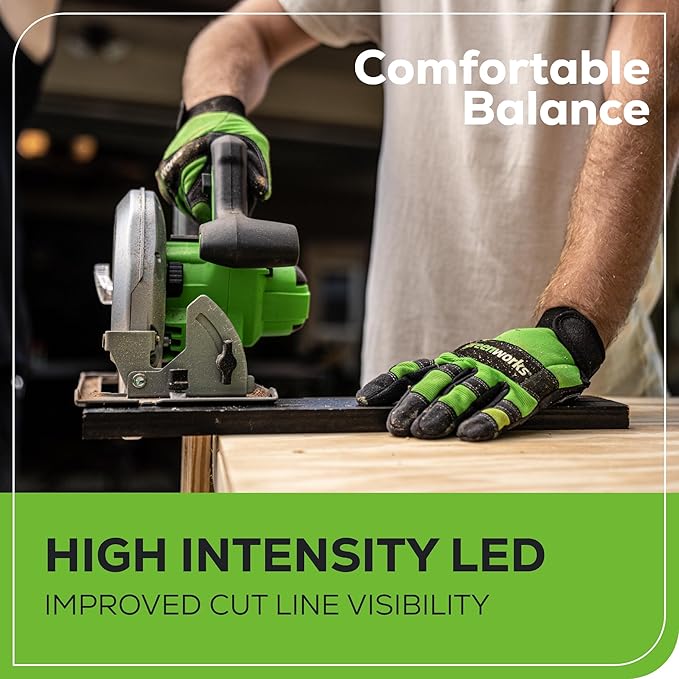 Greenworks 24V Cordless Power Tool Combo Kit, Jig Saw with 4Ah USB Battery & Charger, Circular Saw (7-1/4") & Reciprocating Saw, Brushless Motors, 3000 SPM & 4500 RPM