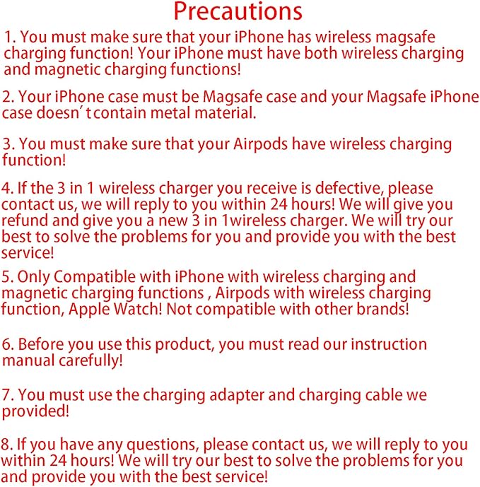 3 in 1 Wireless Charger for iPhone, Foldable Charging Station for Magsafe for iPhone 16/15/14/13/12/Pro Max/Pro/Mini/Plus, Apple Watch 10/9/8/7/SE/6/5/4/3/2/1/Ultra2/Ultra, AirPods pro/2/3/4 (Golden)