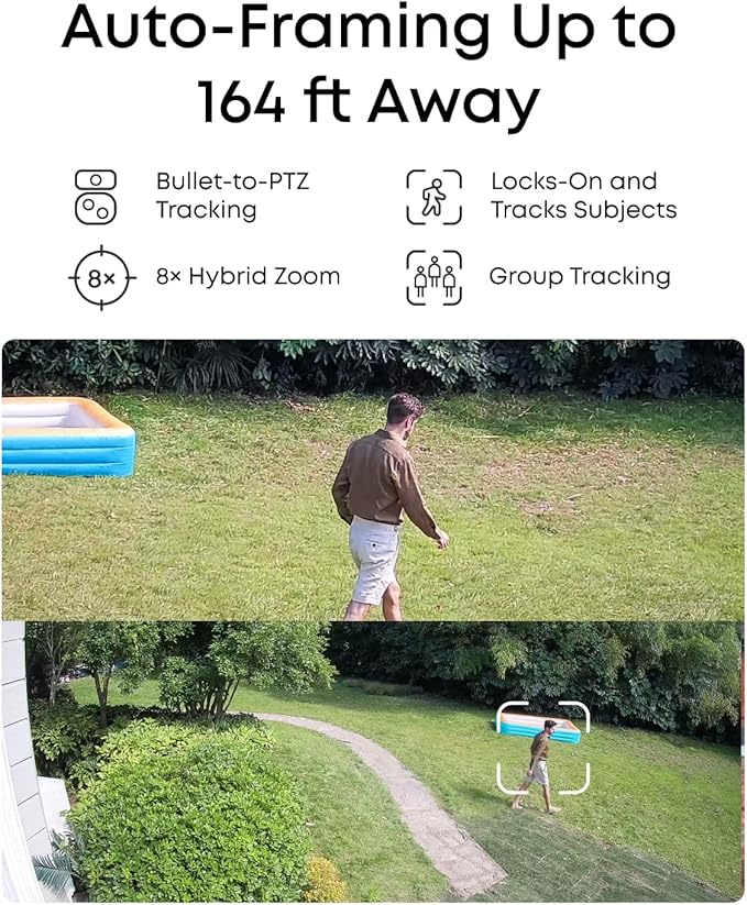 eufy PoE NVR Security Camera System S4, 24/7 Recording,16CH, 2TB HDD, 2 Bullet-PTZ Cams, 2 Bullet Cams, 360° PTZ, AI Auto Framing & Tracking, Smart Video Search, Color Night Vision