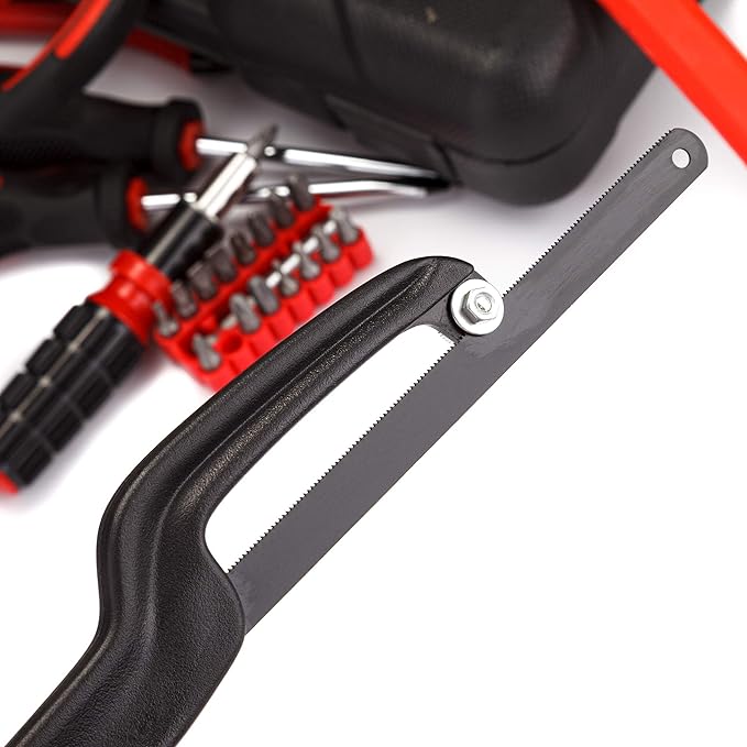 CARTMAN 160 Piece General Household Hand Tool Set Kit with Plastic Toolbox Electricians Tools