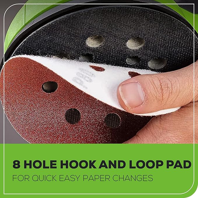 Greenworks 24V Brushless 2-Tool Combo Kit,Cordless Oscillating Multi Tool+Orbital Sander Power Tool Sets Including Battery