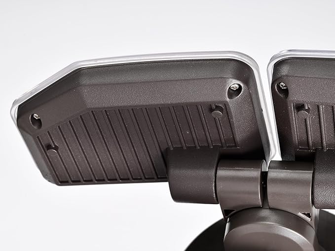 40W LED Security Lights Motion Sensor Light Outdoor, 180 Degree, 4000LM, 5000 K, ETL Water Resistant, Clear 2 Head Motion Detector Flood Light for Garage, Yard 2-Pack (Bronze)