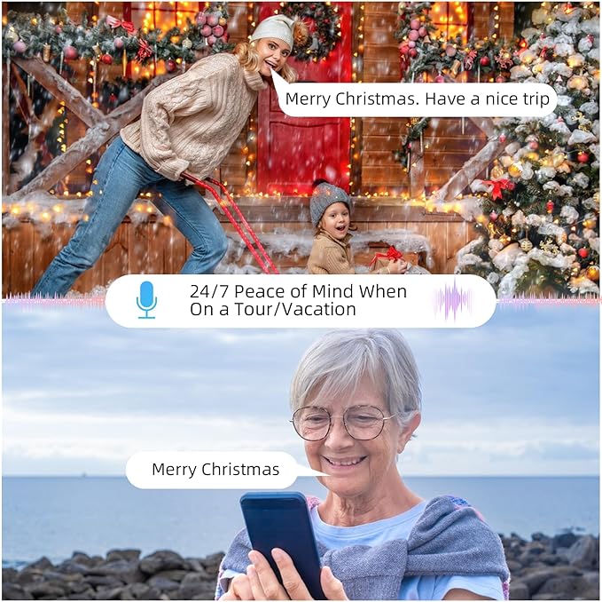 Rraycom 4pc Solar Security Cameras Wireless Outdoor, 2K Battery Powered Cameras for Home Security, 2.4/5G WiFi Camera with Solar Panel, Color Night Vision, AI Detection, 2 Way Talk, IP65, SD/Cloud