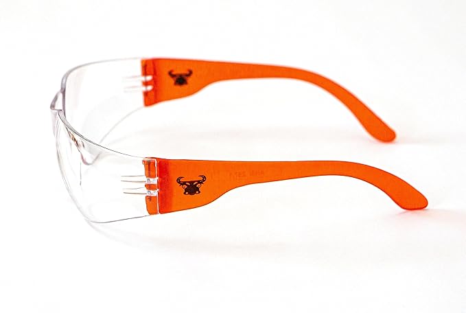 EyePRO Safety Glasses & Goggles Set, Clear Anti-Fog Lens, UV400 Protection, ANSI Z87.1 Certified, Adjustable, 6/12 Pack