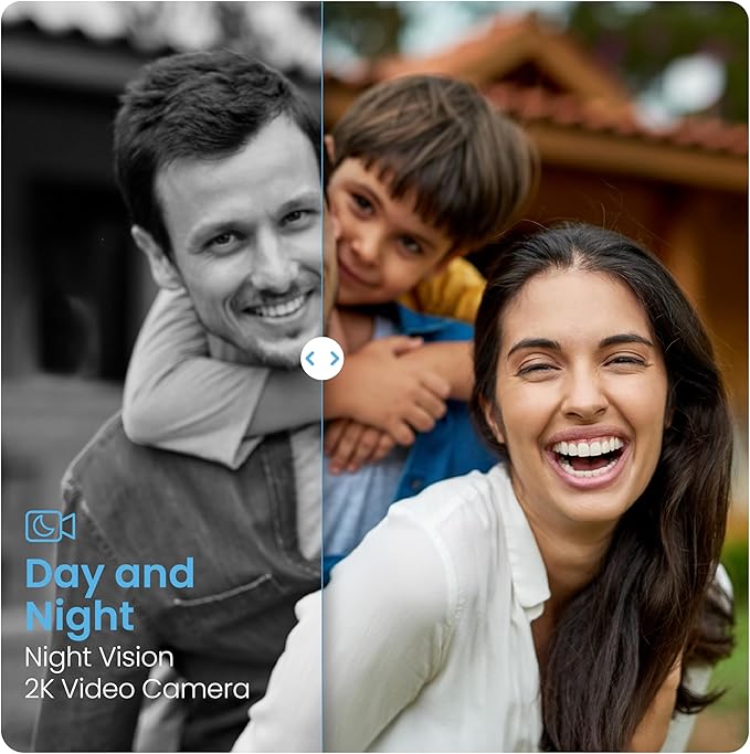 Lockly Vision Zeno Smart Lock with Video Doorbell Camera, Fingerprint Keyless Entry with Apple Home Key, Wi-Fi Deadbolt for Front Door, PIN Genie Keypad, App Remote Control, 2 Rechargeable Batteries