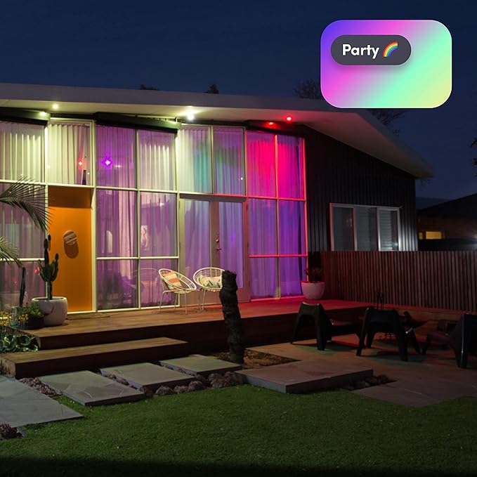 LIFX Color, 1100 lumens BR30 E26, 2.4GHz Wi-Fi Smart LED Light Bulb, Billions of Colors and Whites, No Bridge Required, Works with Alexa, Hey Google, HomeKit and Siri, Multicolor (Pack of 2)