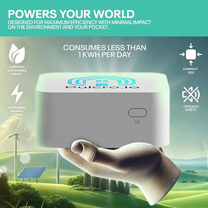 Home Assistant | Pulcro TK QBE Mini PC | N100 CPU, 8GB LPDDR5 RAM, 256GB M2 SSD, 4K HDMI, 3X USB 3.1, Dual Gigabit Ethernet, WiFi 6, BT 5 | Smart Home Automation Hub