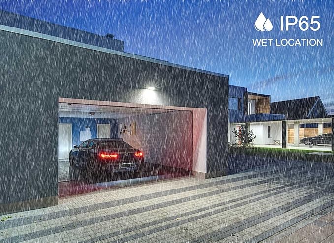 DAKASON (2 Pack) 60W LED Wall Pack, Dusk-to-Dawn Photocell, Adjustable Head, Full Cut-Off Security Light, 5000K 6600lm Replaces 200-300W HPS/HID IP65 Waterproof Outdoor Lighting Fixture, ETL Listed