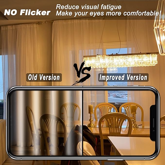 ALIDE E12 75 Watt Replacement LED Candelabra Bulbs C7,2700K Warm White,800LM T6 7.5W LED E12 Chandelier Light Bulbs for Ceiling Fan Pendant Lighting,Non-dimmable,6 Pack