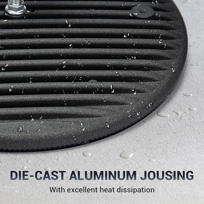 6 Pack 150W UFO Led High Bay Light,120VAC,21050LM 5000K Daylight Area Lighting,IP66 Waterproof 650W MH/HPS with Plug Commercial Bay Lighting for Warehouse/Shop/Workshop/Barn/Gym/Factory