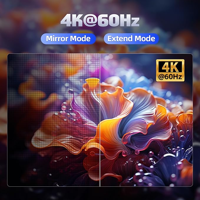 USB C Hub 10Gbps, 9-in-1 USB 3.2 Hub with 4K@60Hz HDMI, Type-C 3.2, 2 USB-A 3.2, 2 USB-A 2.0, PD 100W, SD/TF Slot, 3.28FT Aluminum USB Hub for PC, iPhone 16/15 Series, MacBook Air/Pro and More