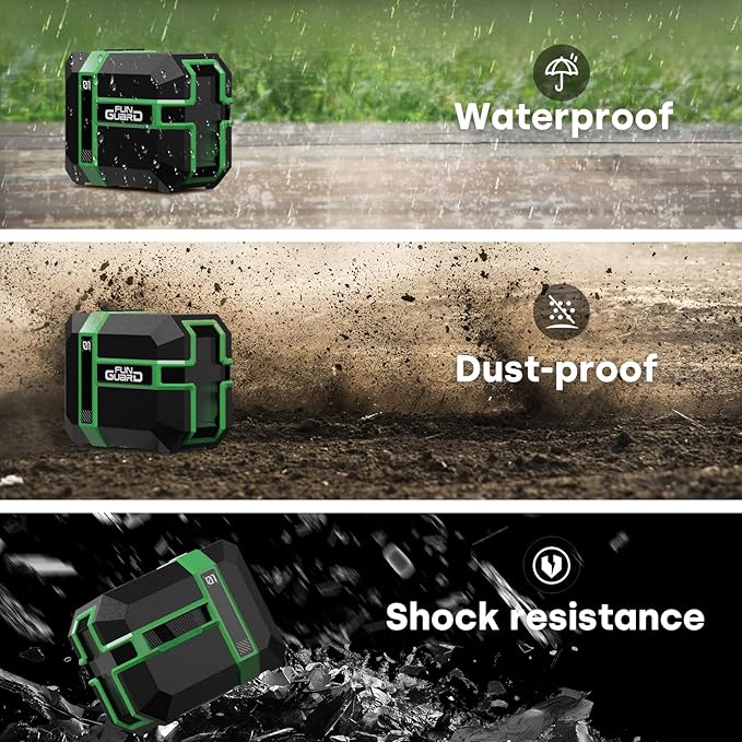 Green Laser Level Type-C Rechargeable Self Leveling Cross Laser Line Waterproof with Pulse Mode, 360°Magnetic Bracket for Outdoor Construction Home Decoration DIY etc.